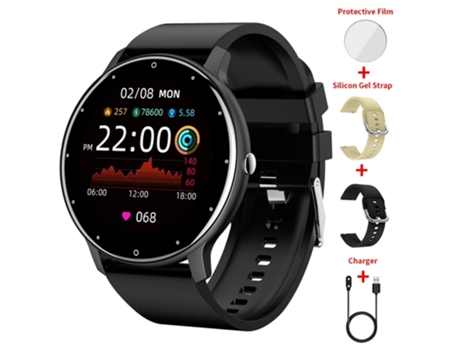 Reloj elegante del deporte de las mujeres del reloj para la aptitud Smartwatch de la prenda impermeable de la mujer de los hombres VEANXIN