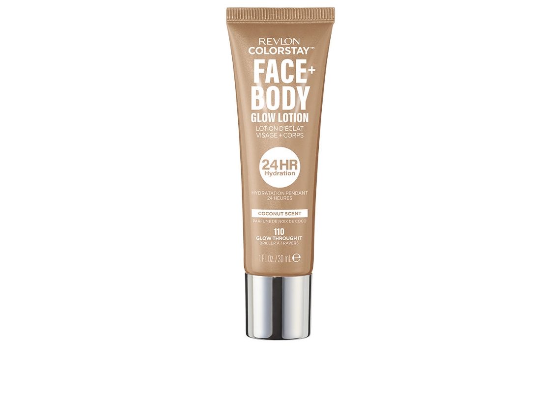 Loción iluminadora Colorstay para rostro y cuerpo 110 Glow Through It REVLON 30 ml
