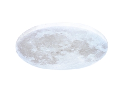Lámpara De Techo Led – Lámpara De Techo Con Diseño De "luna" Y Control Remoto, Ø 38cm Iluminación Regulable De 3000-6500 K, Función De Modo Nocturno