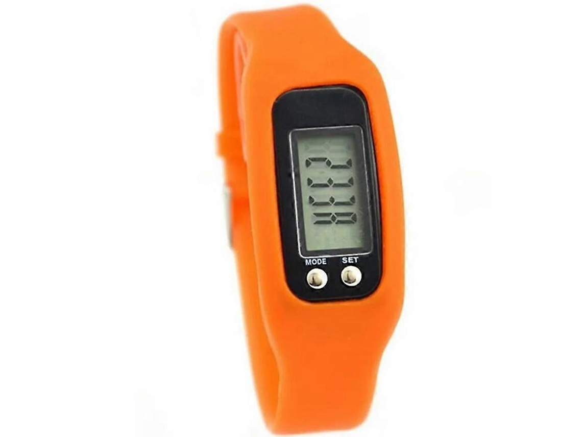 Reloj podómetro con pantalla LCD, funcionamiento sencillo, rastreador de actividad física para caminar, pulsera, contador de pasos digital Ly Ebike