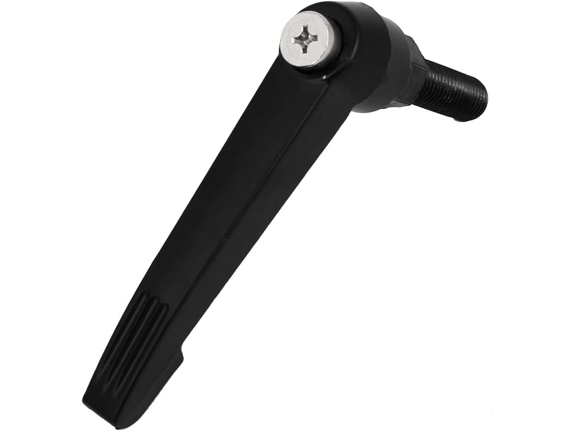 Mango de máquina con palanca ajustable y rosca externa M12x95mmx40mm, negro CHABERLU