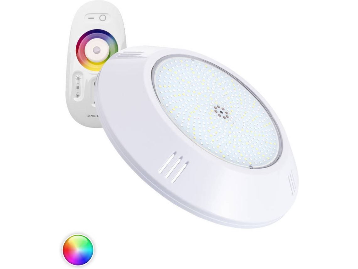 Foco Piscina Superficie Led Rgbw Sumergible 12v Dc Ip68 35w Xtrapool Rgbw