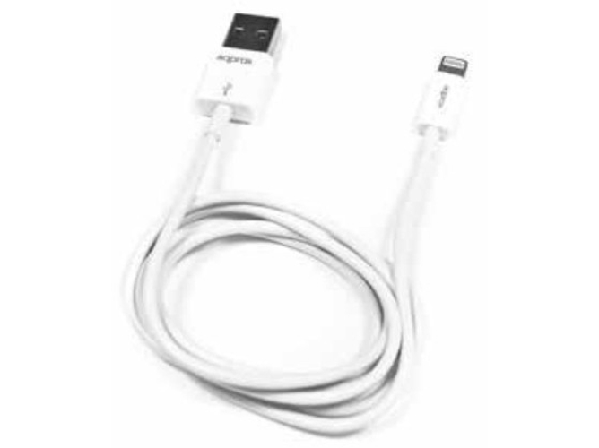 Cable APPROX appC03V2 USB-A Relámpago Blanco 1 m