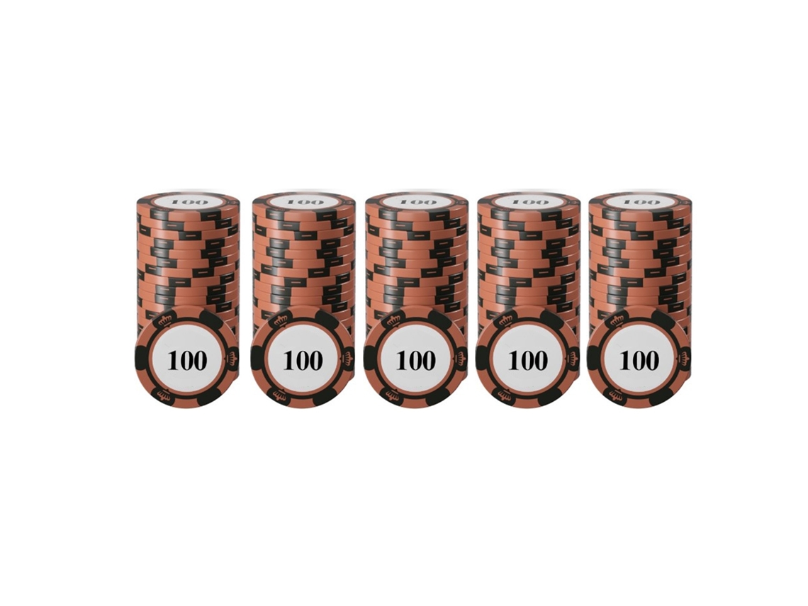 Ats-20 Piezas De Fichas De Póquer Con Impresión Clara Y Números Grandes, Discos Profesionales Para Juegos De Mesa Y Conteo