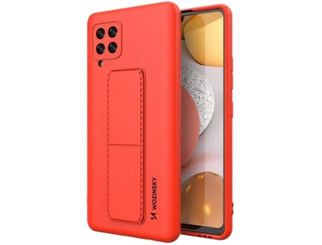 Carcasa Samsung Galaxy A42 5G LMOBILE Silicona 49 Rojo