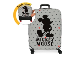 Funda de Maleta de Viaje DISNEY Mickey Gris