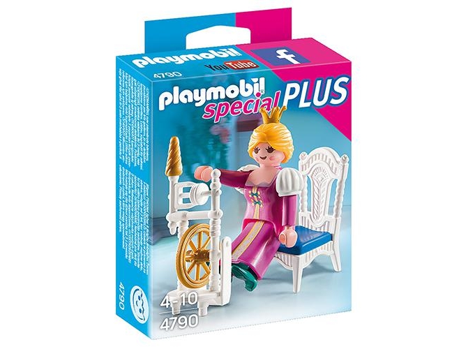 PLAYMOBIL Special Plus: Princesa con rueda giratoria (Edad Mínima: 4)