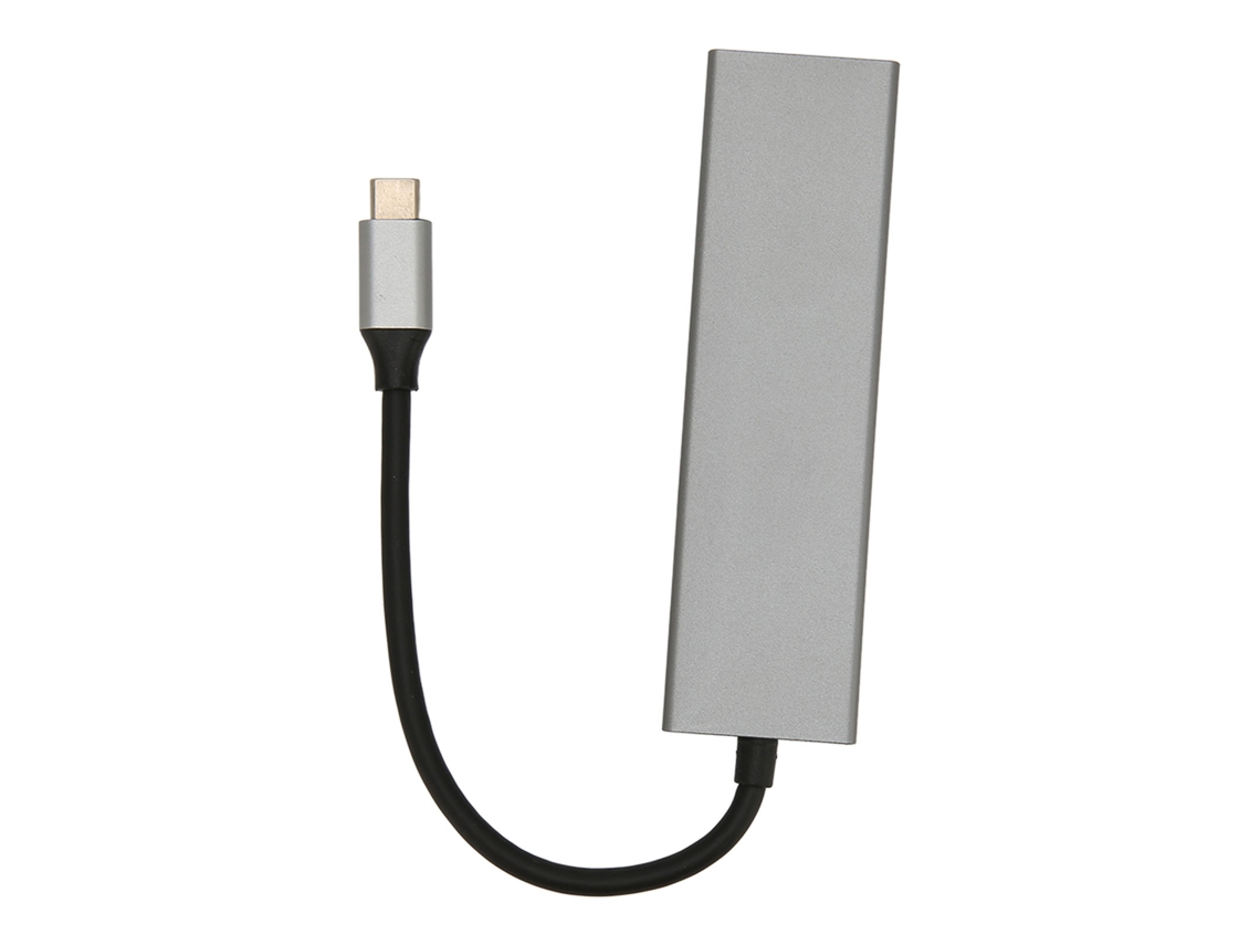 Conector Usb C Hub 6 En 1 100w Pd 4k Uhd 5gbps Adaptador Divisor Usb C Dongle