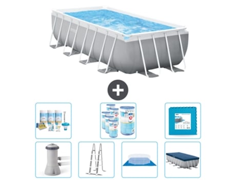 Piscina Tubular INTEX 26792GN-CB42 (10874 L - 244x107cm)