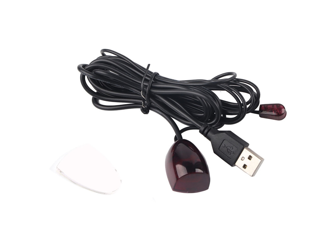 Extensor De Control Remoto Infrarrojo Usb Para Decodificador, Receptor Ir Para El Hogar Y Hotel. Cable Repetidor.