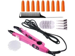 Extensiones de cabello profesionales con calor variable y conector de fusión SFUSHOS