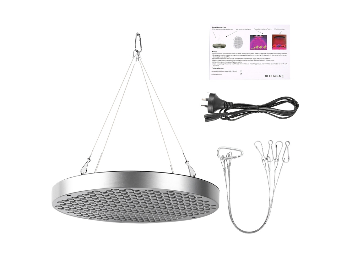 Lámpara LED de cultivo de espectro completo de 50 W para plantas de interior
