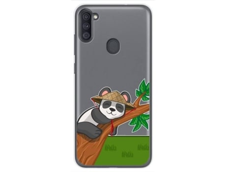 Carcasa Samsung Galaxy M11 TUMUNDOSMARTPHONE Dibujos Transparente Multicolor