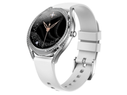 Reloj inteligente V66 de 1,28 pulgadas con Bluetooth 5.0 y correa de silicona Ly Ebike