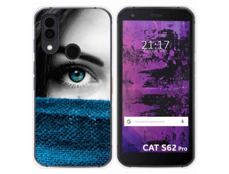 Carcasa CAT S62 Pro TUMUNDOSMARTPHONE Dibujos Multicolor