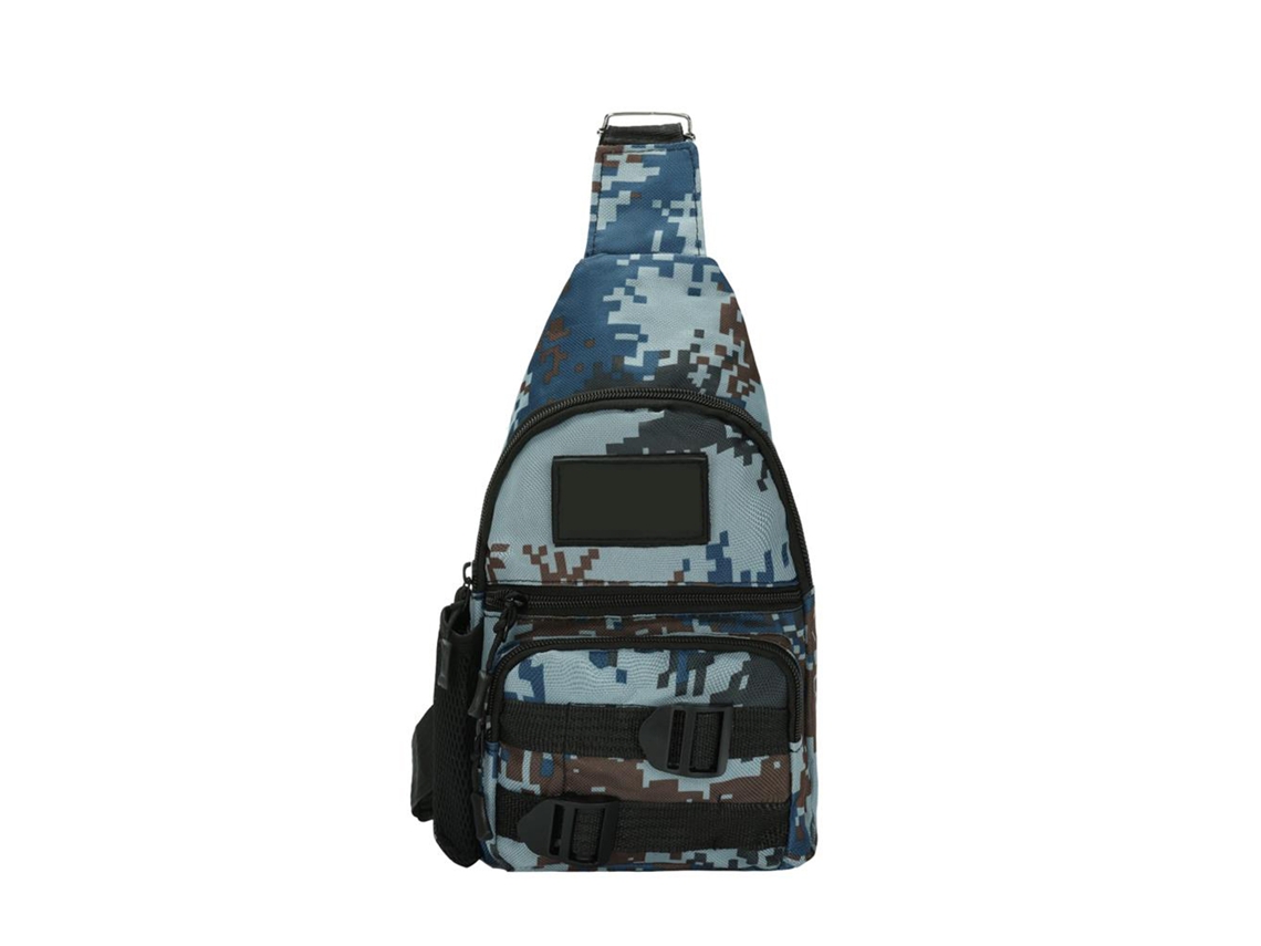 Riñonera De Camuflaje De Gran Capacidad Con Múltiples Bolsillos Para Acampada Y Senderismo Al Aire Libre.