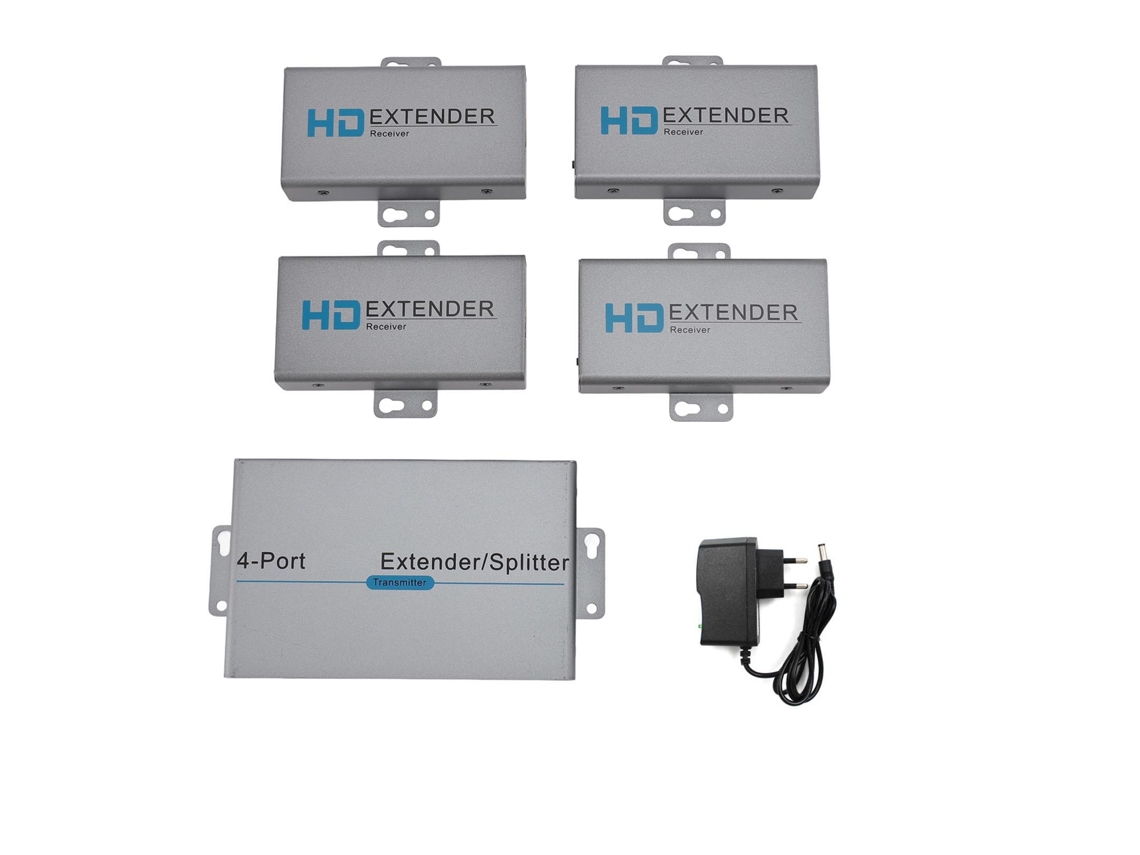 Extensor divisor HDMI (división 1x4, transmisión de 50 m)