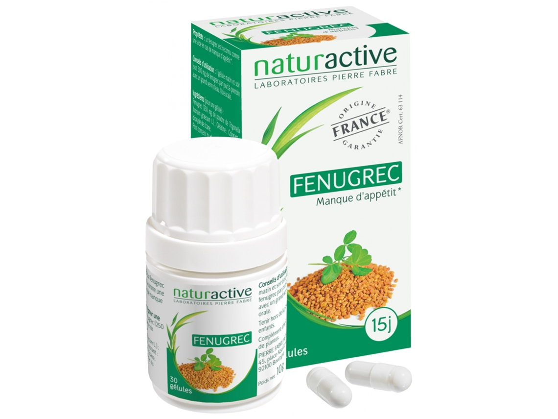 Fenogreco 30 Cápsulas NATURACTIVE
