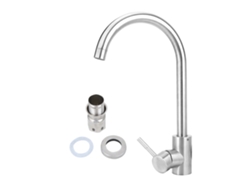 Grifos De Agua Fría Y Caliente Modernos De Acero Inoxidable De Arce, Adecuados Para Cocinas Y Baños Domésticos.