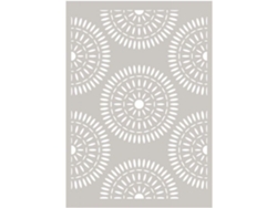Plantilla Rosetas indias - 21 x 29,7 cm