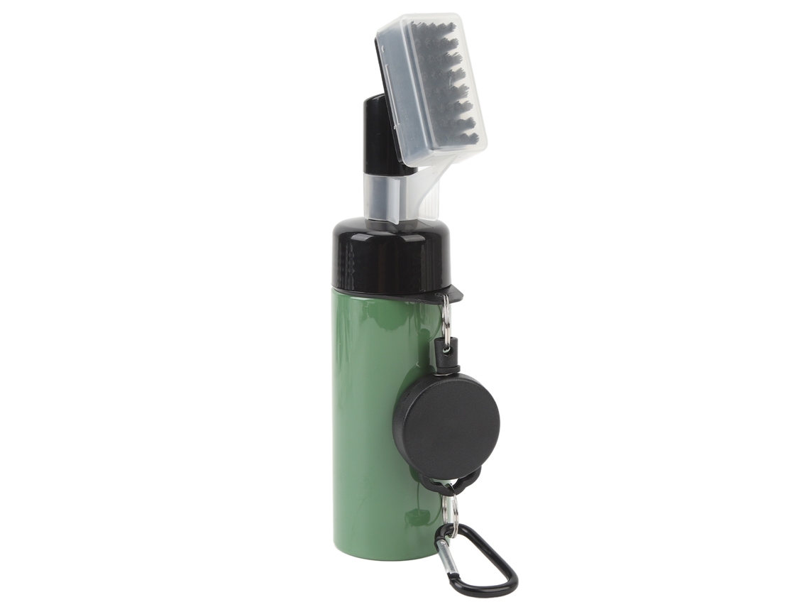 Cepillo De Agua Para Golf Con Cerdas De Nailon, Botella Pulverizadora Desmontable De 160 Ml Con Cable Retráctil Para Golfistas.