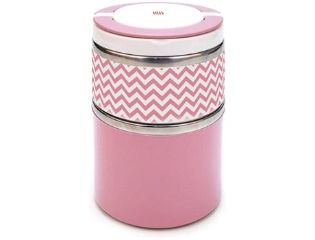 Botella Térmica Dupla IRIS BARCELONA 523725 (Rosa - 0.9L - Inox)