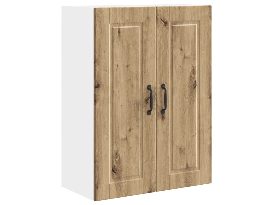 Mueble de cocina de roble artesanal con puerta (60 x 31 x 80 cm) de MAISON EXCLUSIVE