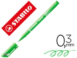 Marcador Stabilo Sensor Ponta de Fibra 0.3mm Verde Folha0