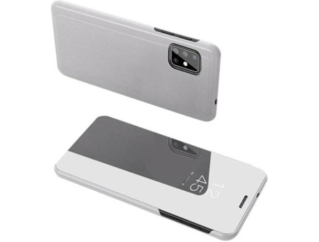 Carcasa Samsung Galaxy S20 Plus LMOBILE Clear View Plata
