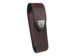 VICTORINOX Belt Pouch 4-6 Layer Lock Blade Swiss Army Knife Brown Leather