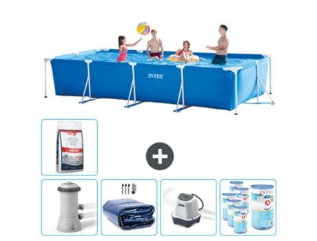Piscina Tubular INTEX 28274GN-CB56 (7127 L - 220x84cm)