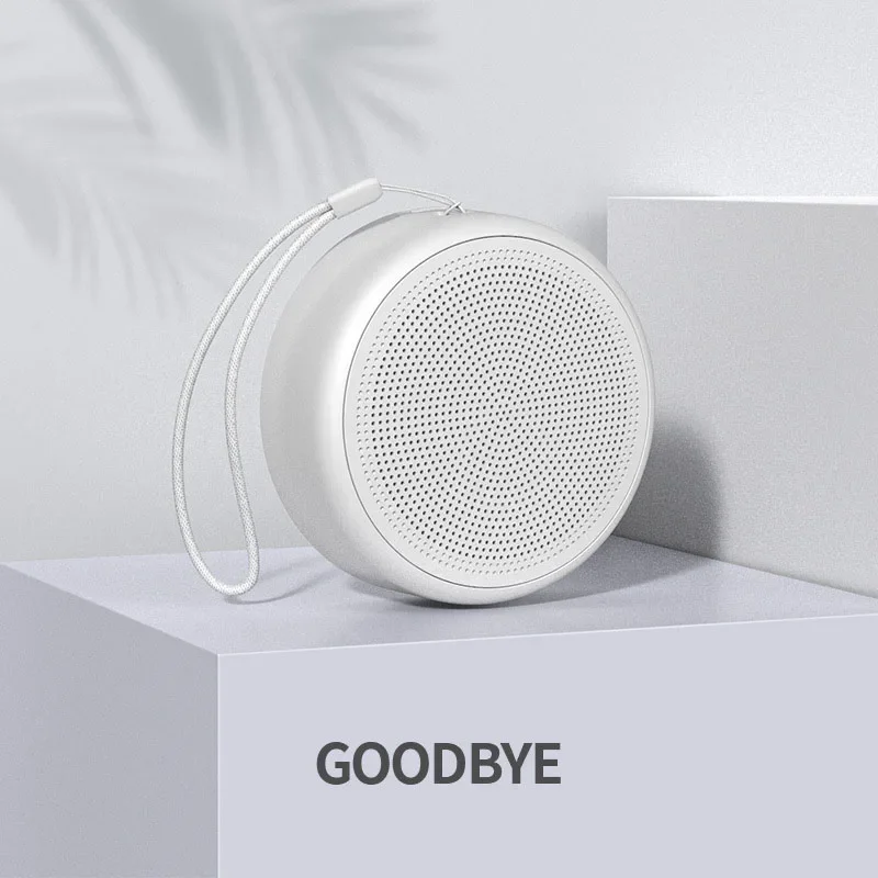 (blanco) Mini Altavoz Inalámbrico Que Admite Conectividad Bluetooth, Conectividad De Teléfono Móvil, Subwoofer Para Exteriores Y Conectividad Tws.