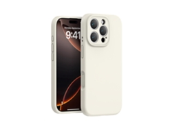 (blanco, Iphone 16 Plus) Funda De Silicona Líquida Para Iphone, Color Sólido, Funda Protectora De Una Sola Pieza Con Todo Incluido