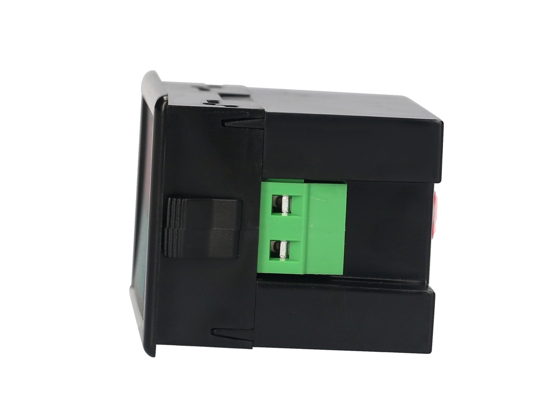 Medidor Digital De Voltaje Y Corriente Alterna 80-300v 100a Con Transformador Y Panel Led Verde Y Rojo.