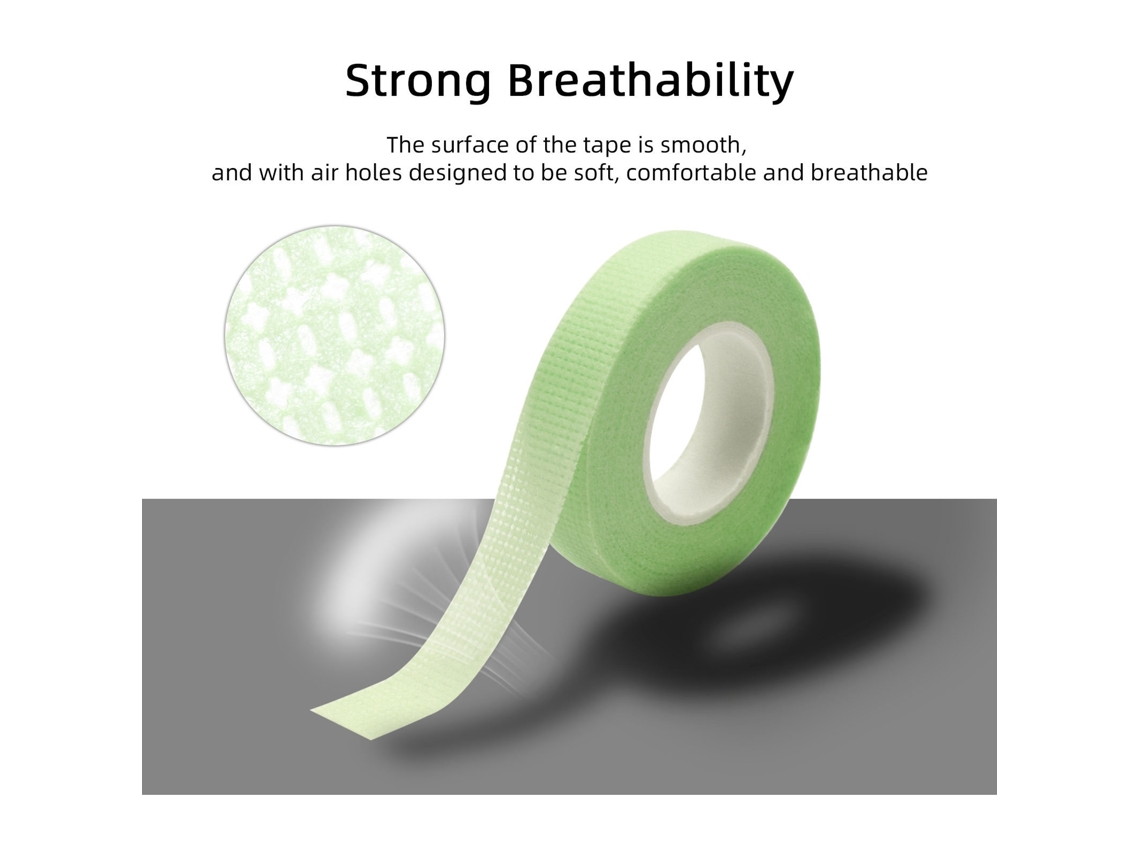 1 Rollo De Cinta Adhesiva Transpirable De 9m Para Injerto De Pestañas, 1,2cm Ancha Vante