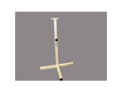 Soporte metalico graduable en altura para barra de danza -unidad-