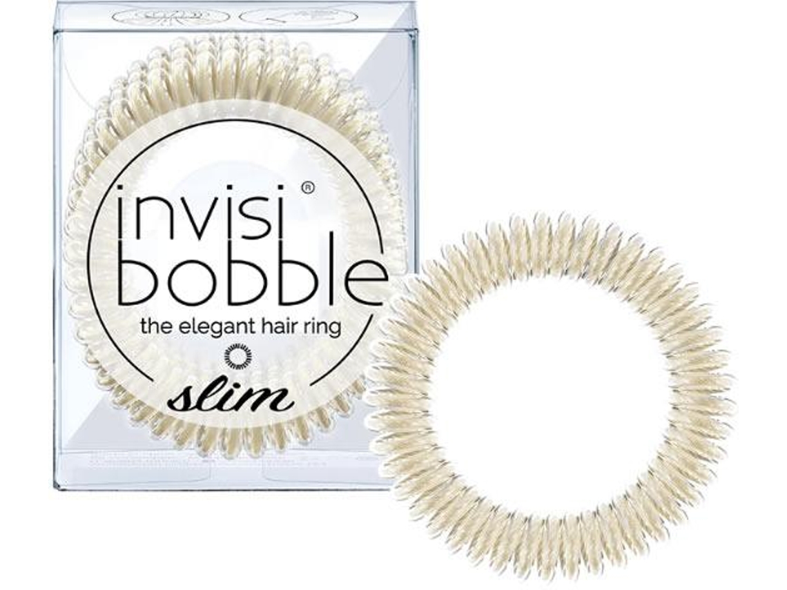Goma para el Cabello INVISIBOBBLE Slim Stay Dorado