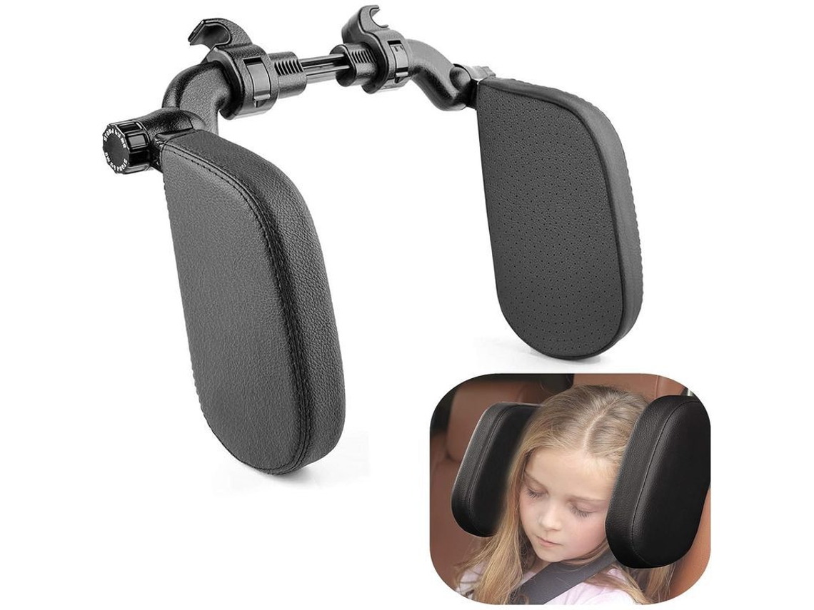 2026-almohada De Cabeza Para Coche Con Espuma De Memoria Ajustable Apoyo Cervical Para Niños Y Pasajeros