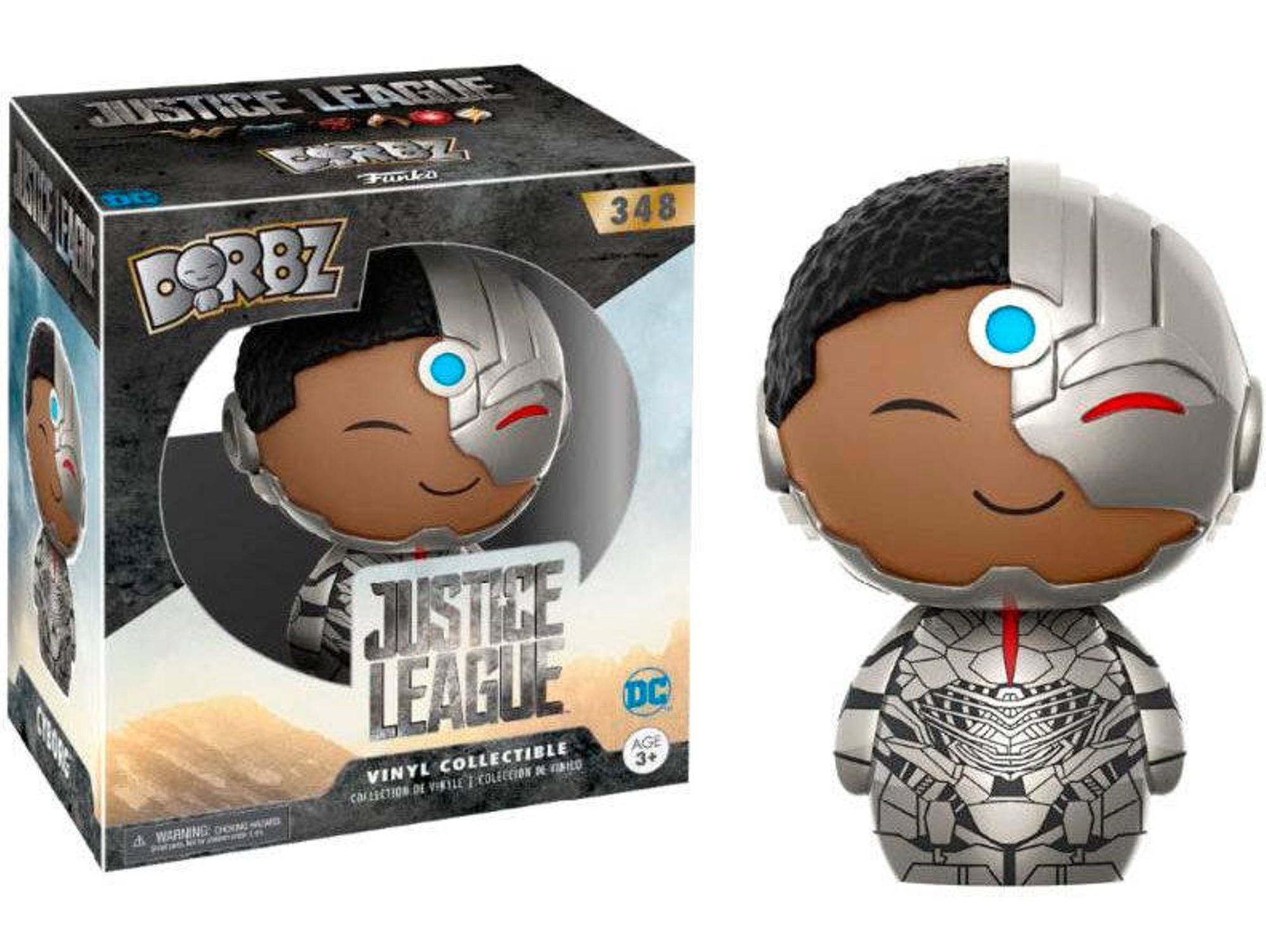 Figura FUNKO Dorbz Vinilo DC Justice League - Cyborg