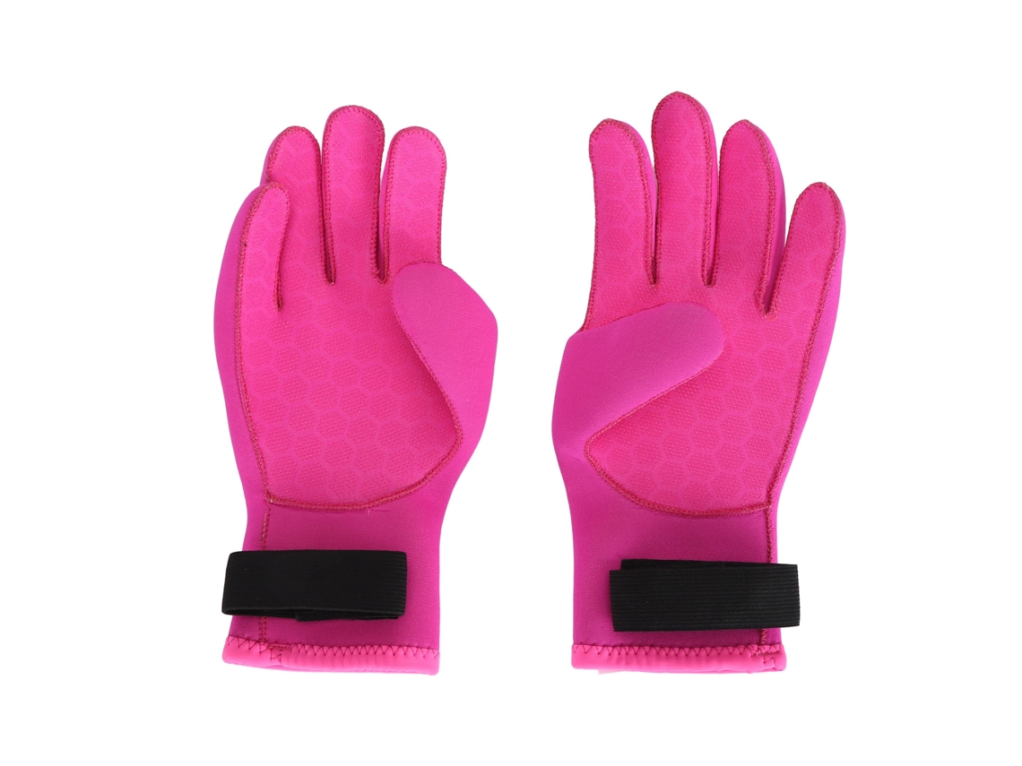 Guantes Térmicos De Neopreno Antideslizantes De 3 Mm Para Buceo, 5 Dedos, Para Surf, Snorkel, Natación, Rojo S