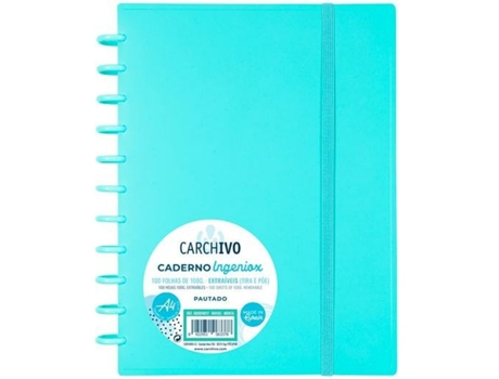 Cuaderno CARCHIVO Ingeniox Menta A4 100 Hojas