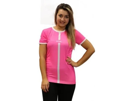 Camiseta de Mujer SOFTEE Tipex Tenis Rosa (XL)