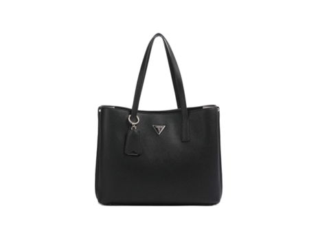 Bolsa de Mano GUESS Meridian Girlfriend Piel Sintética para Hombre (Negro)