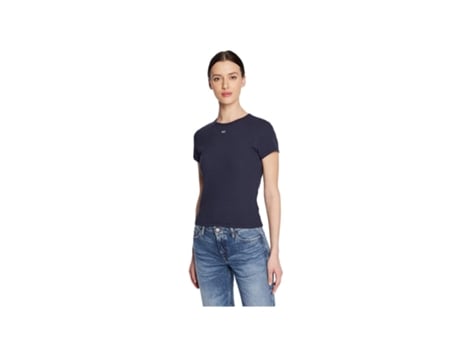 Camiseta TOMMY JEANS (S - Azul)