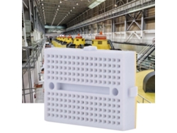2026as-6pcs Protoboard Mini Sin Soldadura 170 Agujeros Reutilizable Colorido (blanco)