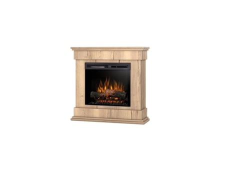Chimenea eléctrica LED independiente LENOX 23' Roble claro 93 x 90 x 29 OUTINFIRE