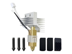 For Centauri Carbon Ceramic Hotend 0.4mm Hardened Steel Brass Nozzle Kit With Extra 0.2/0.4/0.6mm Hardened Nozzles