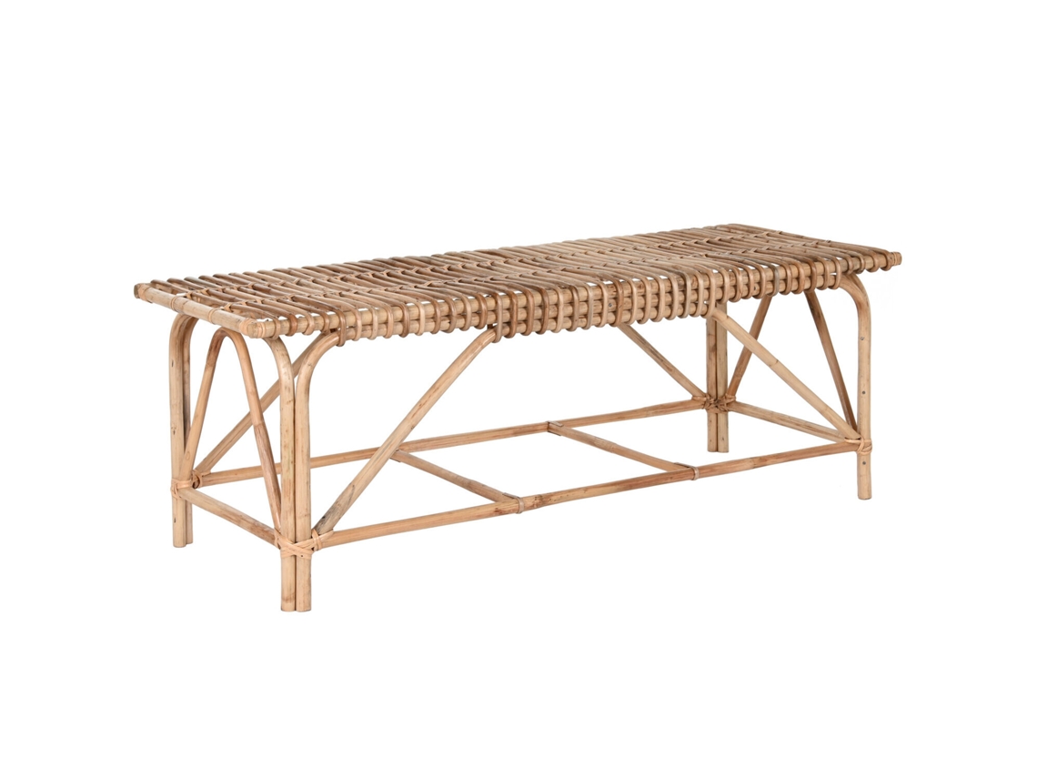 Descalzadora Mimbre Natural 130x46x47cm
