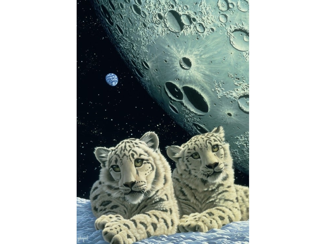 Grafika Schim Schimmel Snow Leopard's Den Rompecabezas, 1500 Piezas, Animales