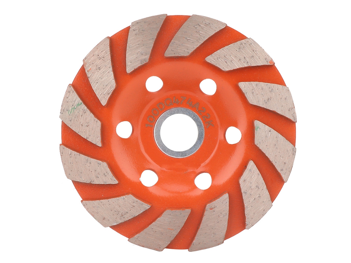 Disco De Pulido De Segmento De Diamante Para Mármol, Hormigón Y Piedra (100 Mm)